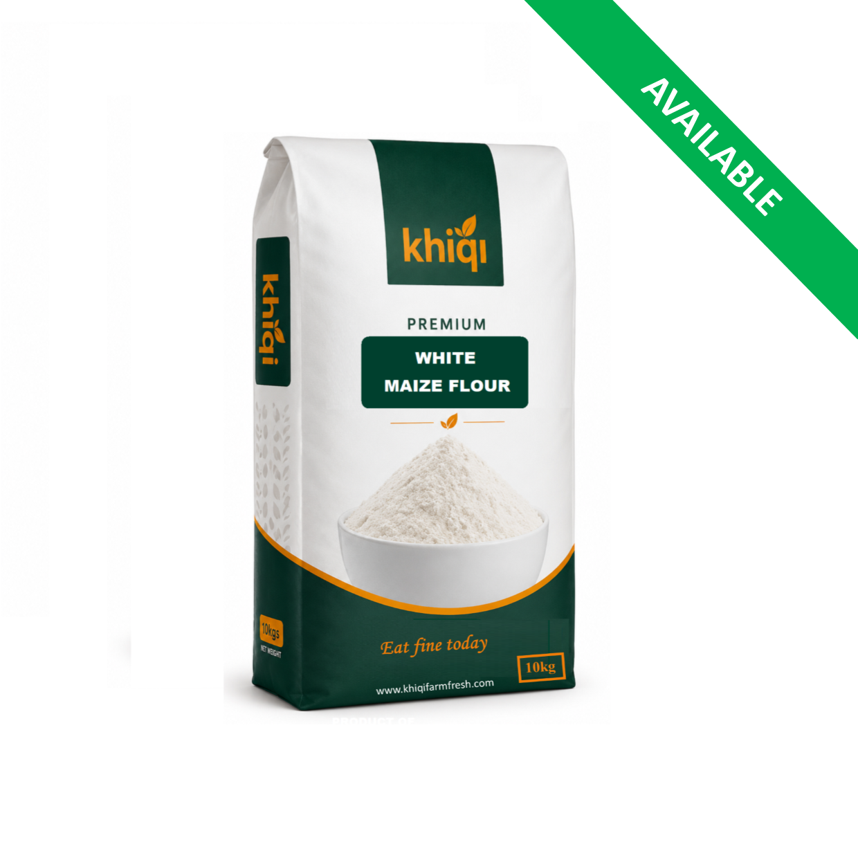 Khiqi Maize Flour (White)